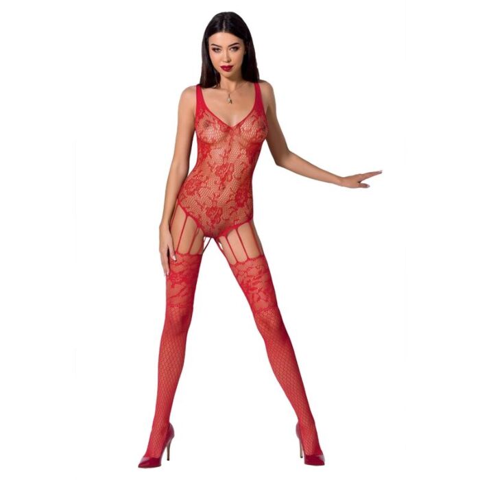 Leidenschaftliches rotes Bodystocking