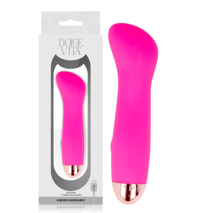Süßer rosa Vibrator mit einstellbarer Geschwindigkeit
