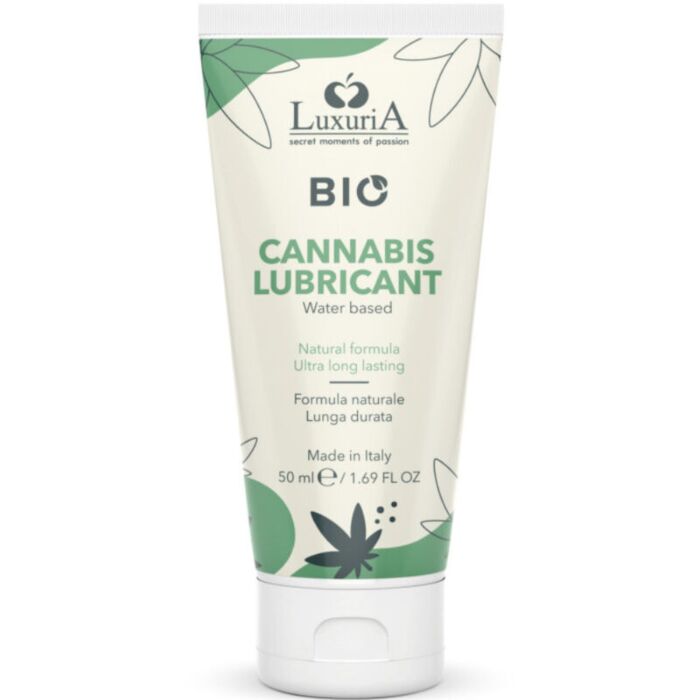 Luxuria Bio wasserbasiertes Cannabis Gleitmittel - 50ml