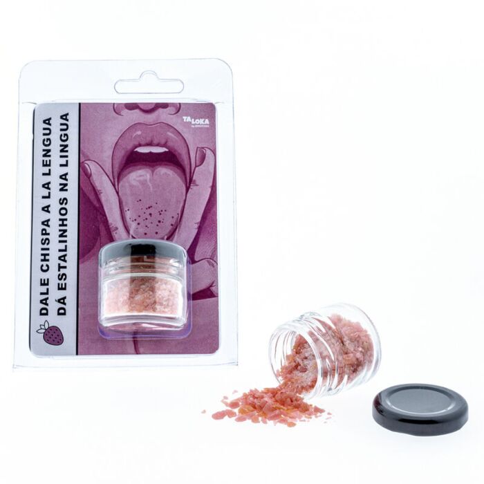 Funkelnde Erdbeerküsse