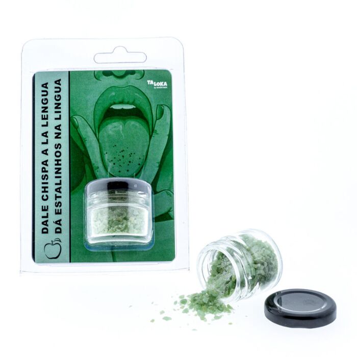 Spritzige Grüne Apfelküsse