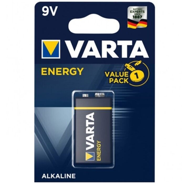 Alkaline-Batterie Varta 9V - MaxEnergie
