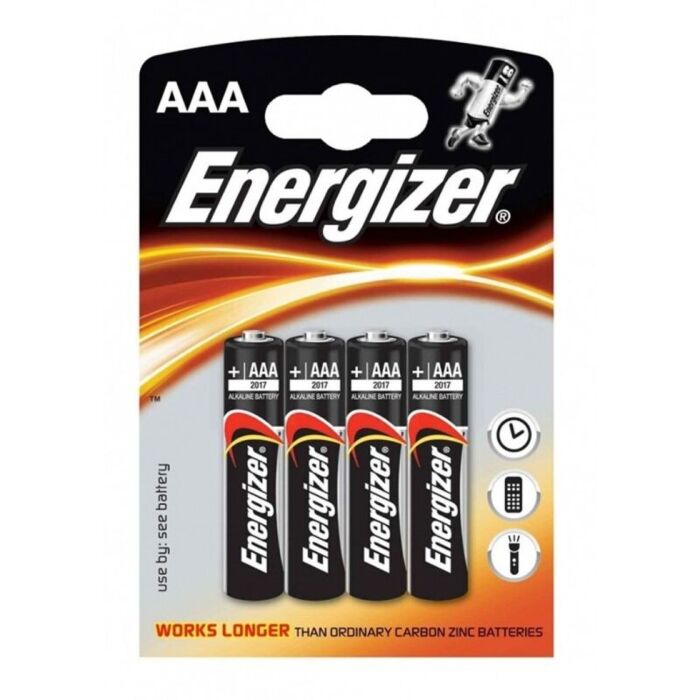 Batterien Alkaline AAA PowerBoost 4er Pack