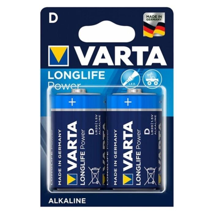 Alkaline-Batterie Varta Longlife LR20 - Doppelpack