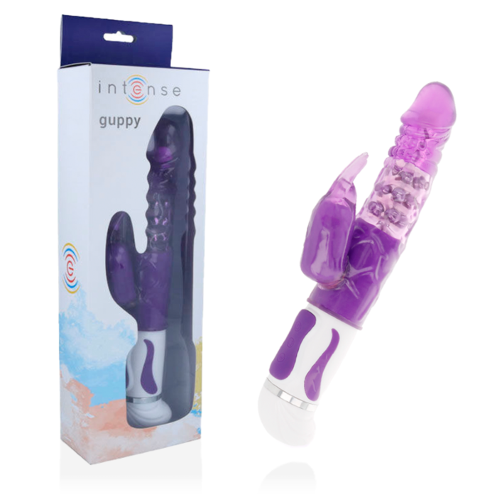 Guppy Vibrator Lila Intensiv