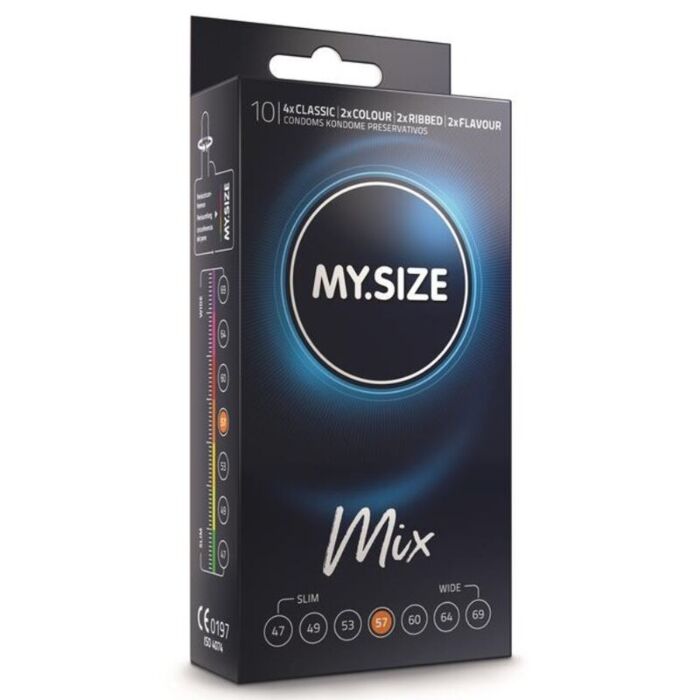 Pack Mix MySize 57mm - 10 Kondome