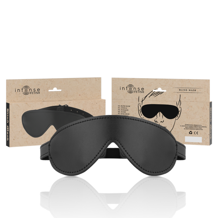 Intensives Vegan-Leder Augenbinde