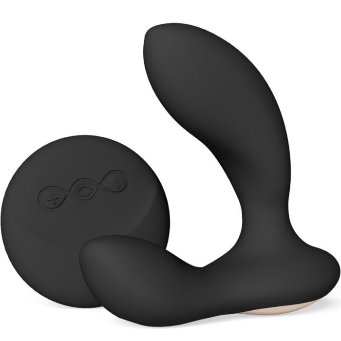 Prostata-Massagegerät mit Fernbedienung - Schwarz