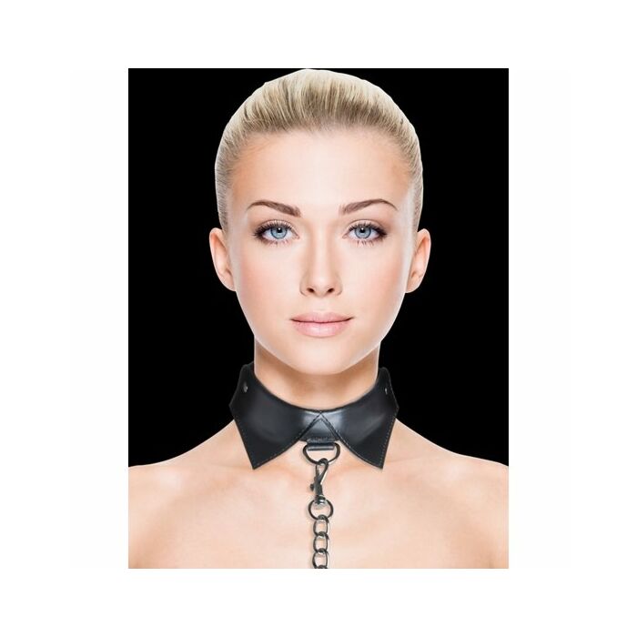 Ouch exklusive schwarze Halsband und Leine
