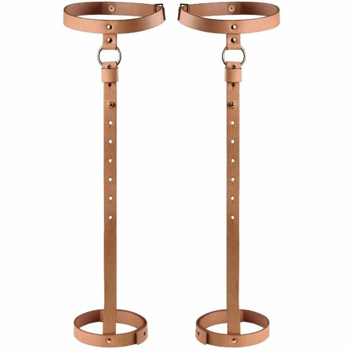 Bijoux Indiscrets Labyrinth Knie und Knöchel Strumpfband braun