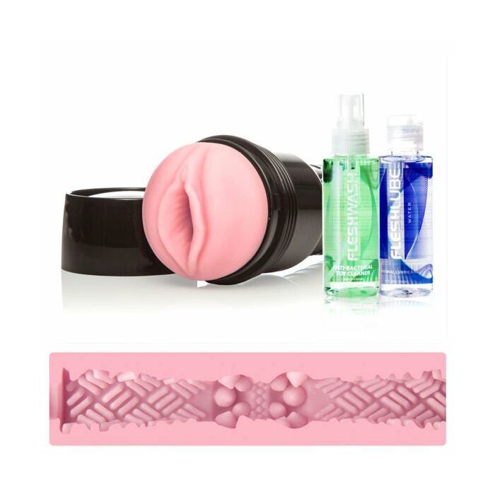 Fleshlight Masturbator go Kit kommt pink lady