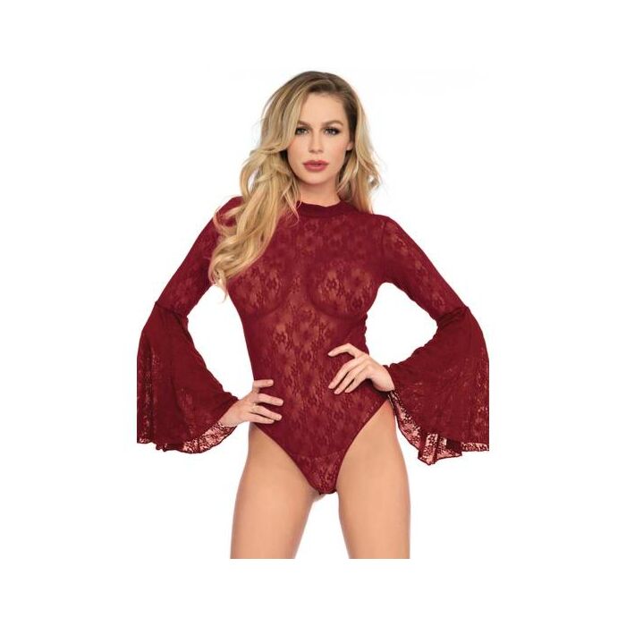 Leg Avenue Spitze Glockenärmel Teddy