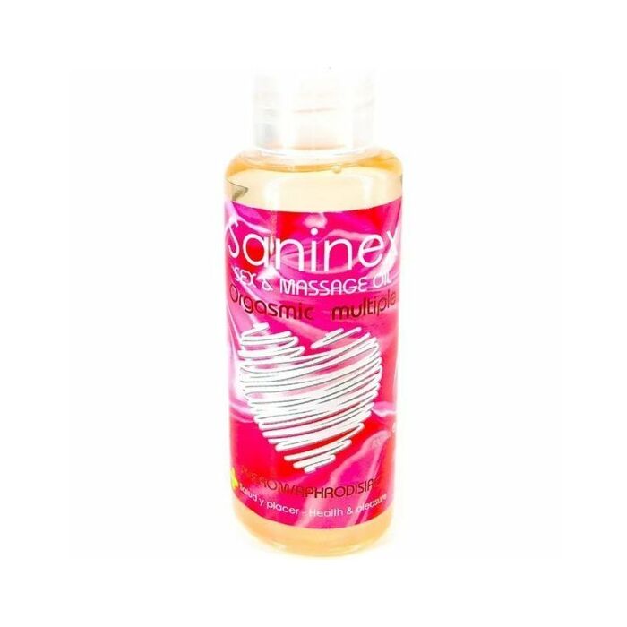 Saninex Orgasmus Multiple Sex und Massageöl 100 ml