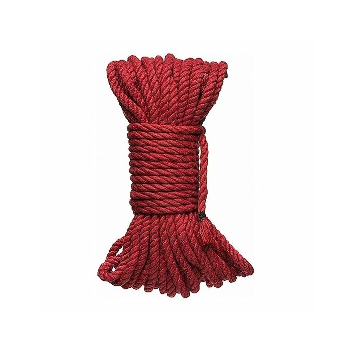 Knick - 6mm Hanf Bondage Seil - 50 ft. Rot