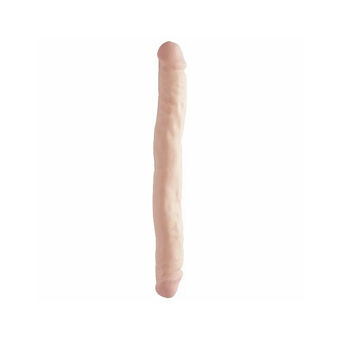 Basix Doppel Penis natürliche Gelatine 34 cm