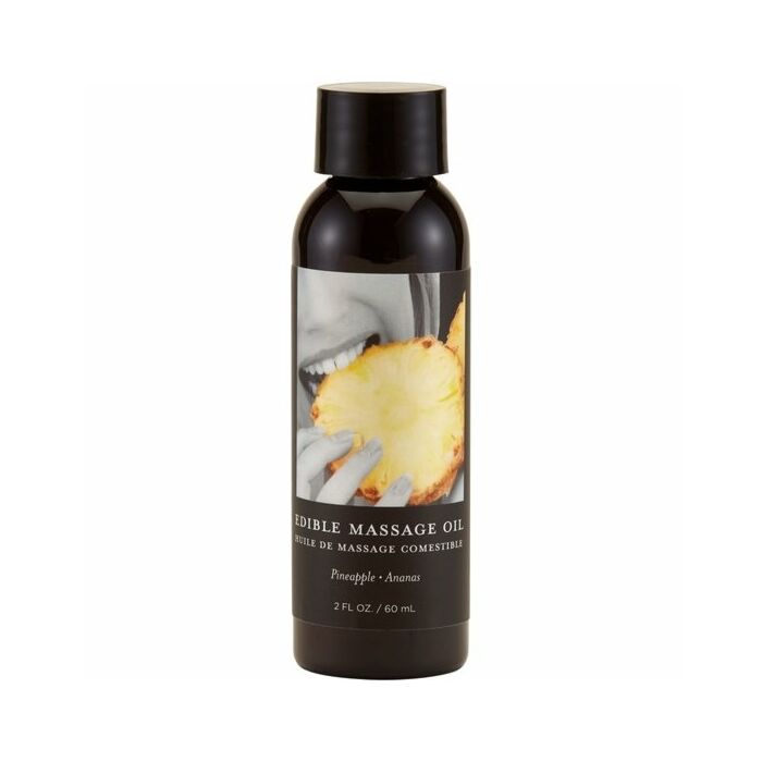 Erdkörper Ananas essbares Massageöl - 60ml