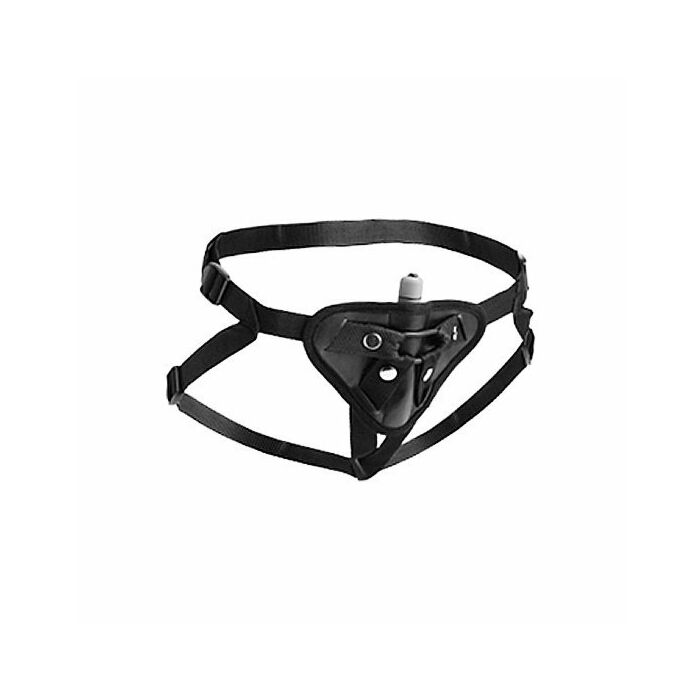 Mit Sutra-Fleece gefütterter Strap-On mit Kugeltasche