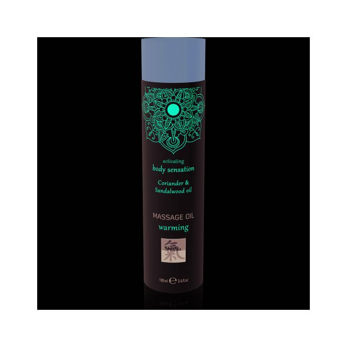 Shiatsu Massageöl Erwärmung - Koriander & Sandelholzöl 100ml