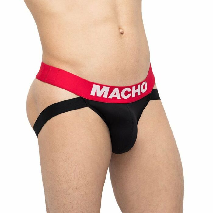 Männlich - mx200r Jockstrap rot und schwarz s
