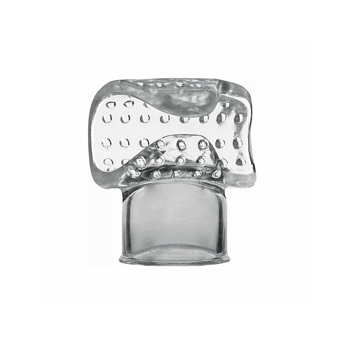 Vibra-Stroke Masturbator Stabaufsatz transparent