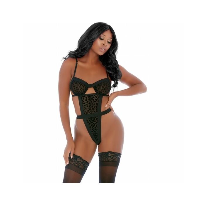 Markieren Sie die Flecken Riemchen Körper Negro