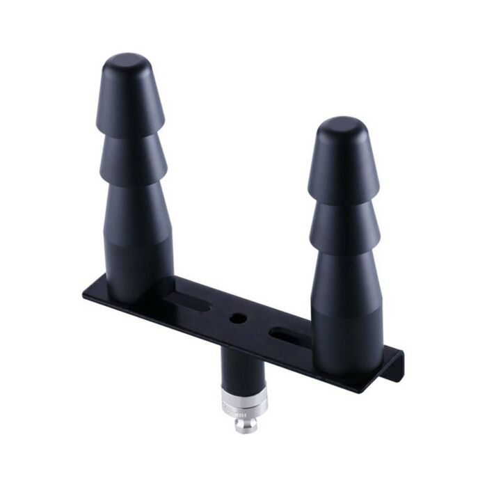 Vac-u-Doppelschloss - schwarz