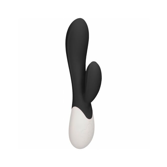 Passion - wiederaufladbare Heizung G-Punkt Kaninchen Vibrator - schwarz