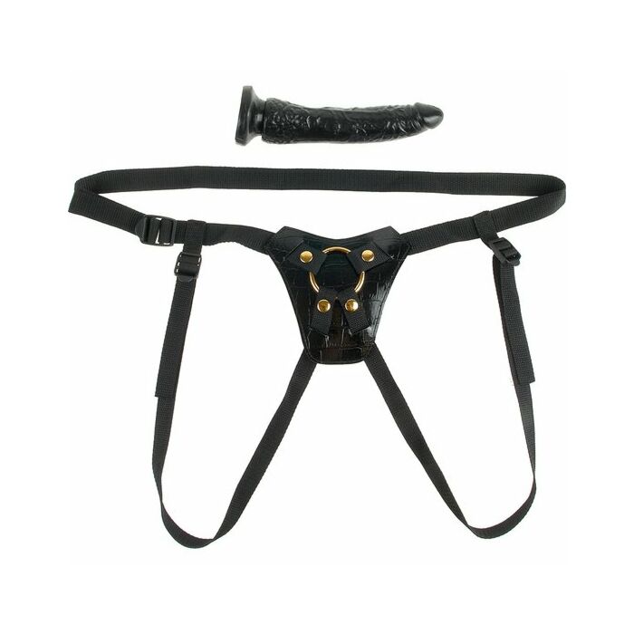 Harness sagt Fetisch Fantasie Gold