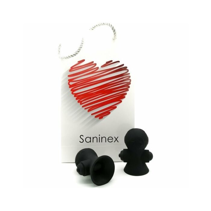 Saninex Sauger Welt - schwarzer Vibrator & Saugnapf