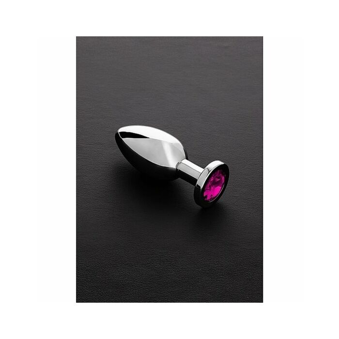 Jeweled Butt Plug pink - mittel