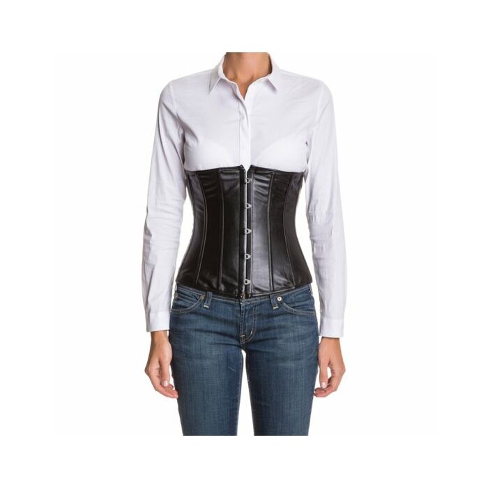 Schwarzer Kunstlederbund