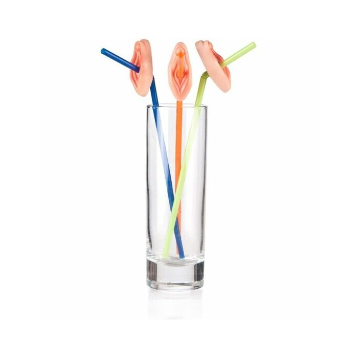 Strohhalme sexy Form chichi (1 Stück)