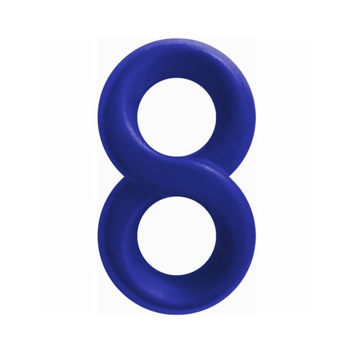 Unendlichkeitsring blau