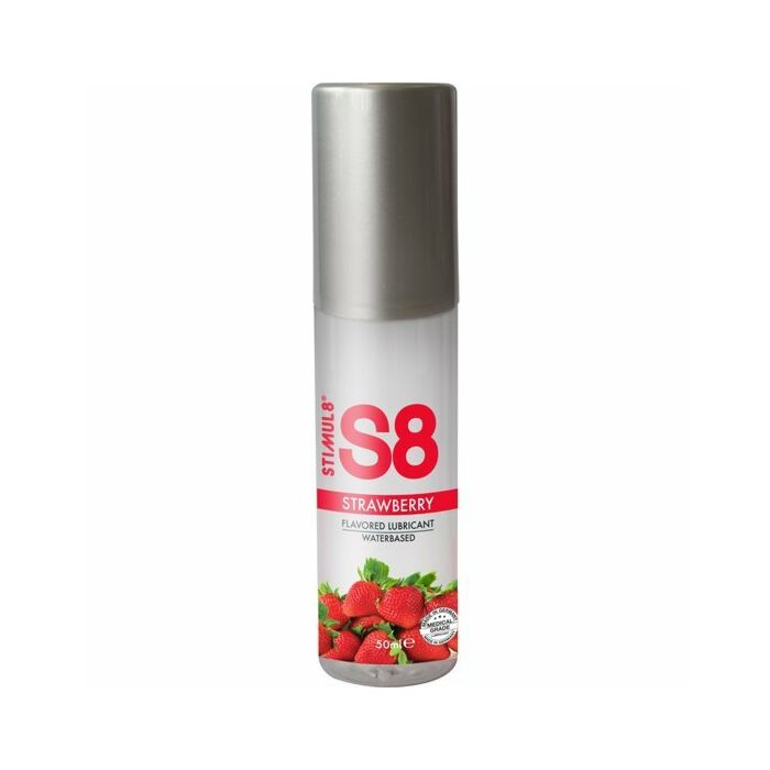 Schmiermittel mit S8-Geschmack 50 ml - Erdbeere