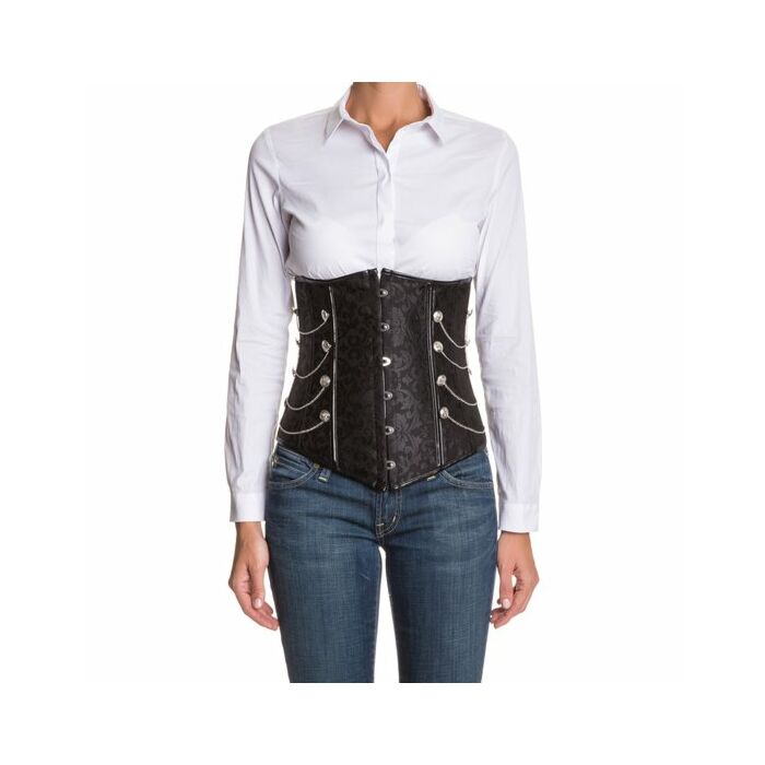 Schwarzer Bund mit Ketten