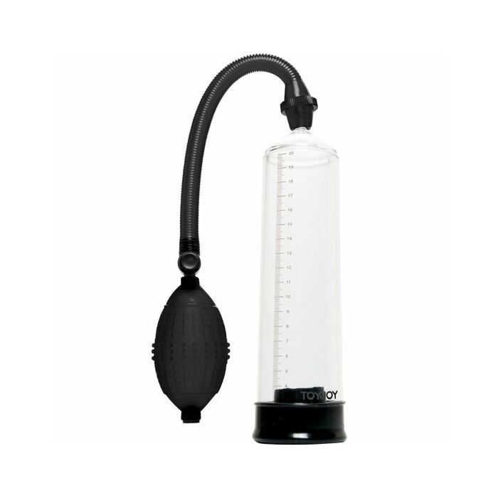 Transparente Pumpe Erektion