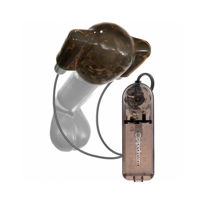 Classix Dual Vibrating Head Teaser (schwarz / Rauch)