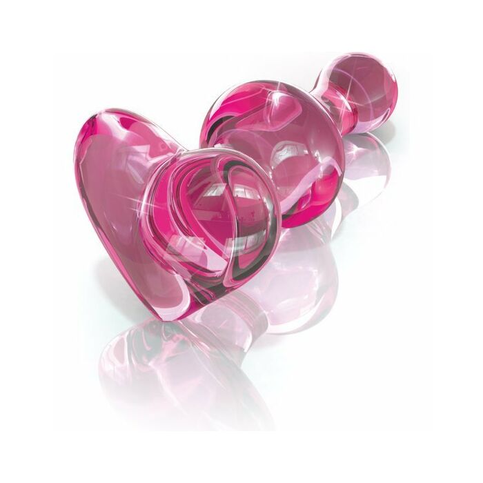 Vibrierendes Rosa Kristall