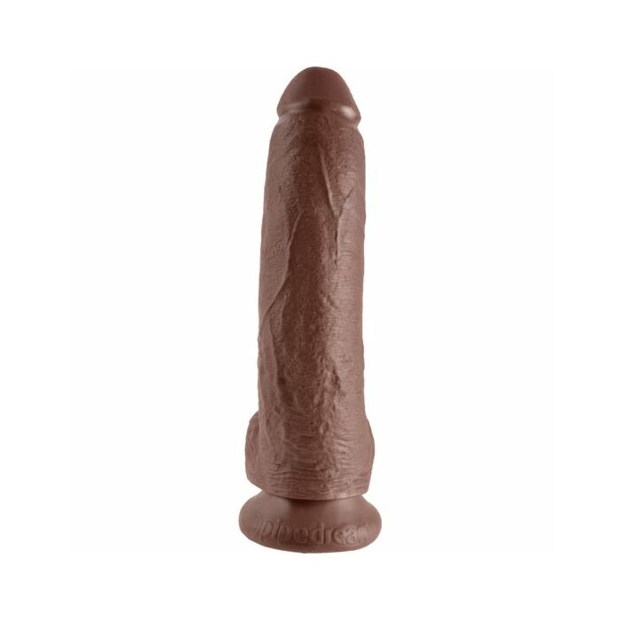 König Hahn 9 'realistische Penis braun 229cm