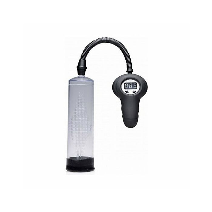 Digitale Penispumpe - schwarz