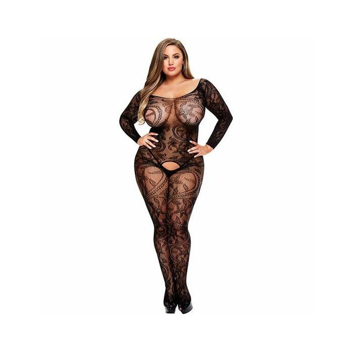 Langarm-Bodystocking ohne Schritt