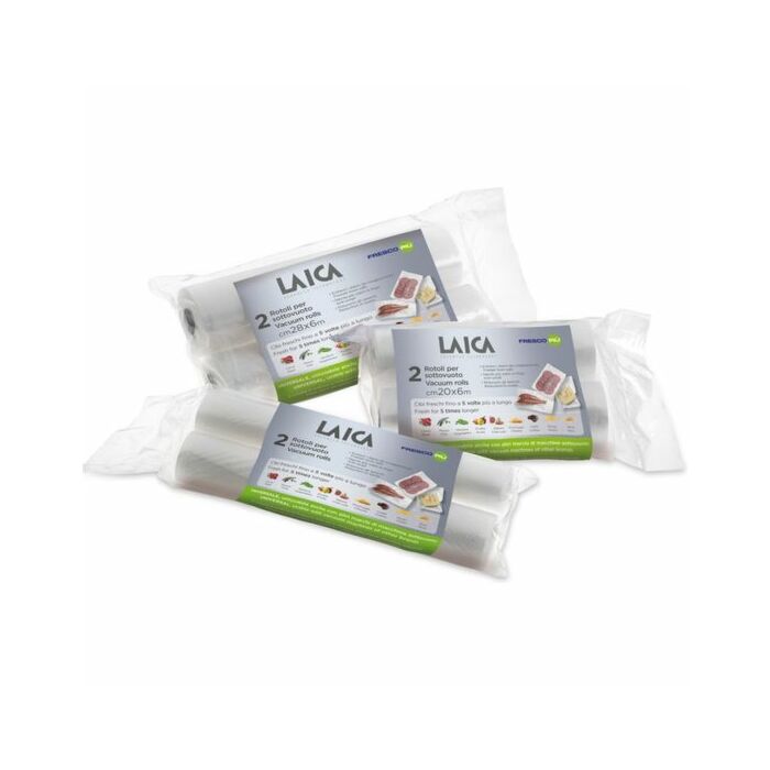 2 leere Konservierungsrollen 28x300 cm.