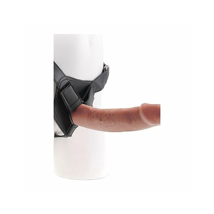 Umschnallgurt mit 9 Zoll Hahn - Bräune