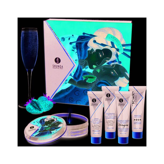 Geisha Funkelnder Wein