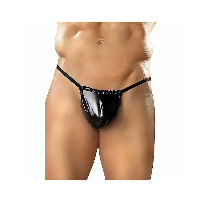 Männlicher Power Posing Strap schwarz