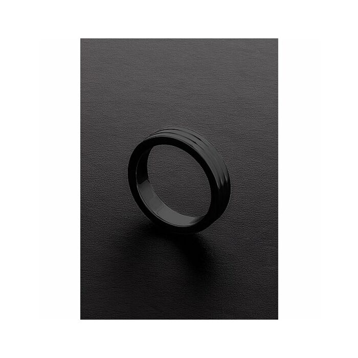 Goldschwarzer gerippter C-Ring (10x40mm)