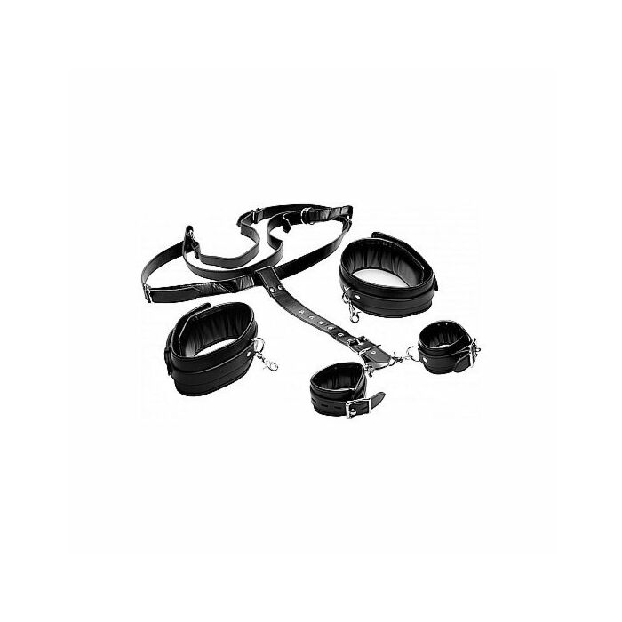 Oberschenkelschlinge mit Handgelenksmanschetten