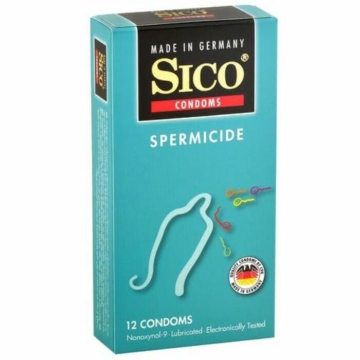 Sico Kondome Spermizid Kondome 12 Einheiten