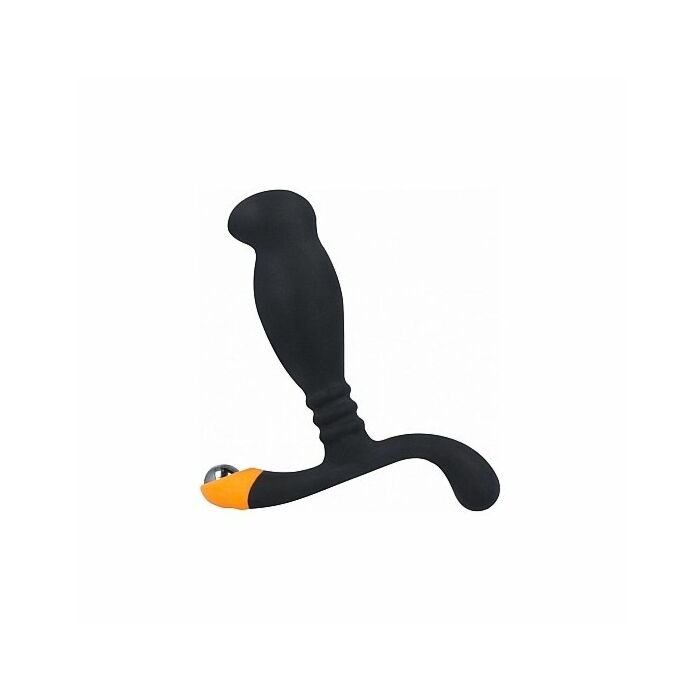 Ultra Si Silikon & Polypropylen Massagegerät - schwarz / orange