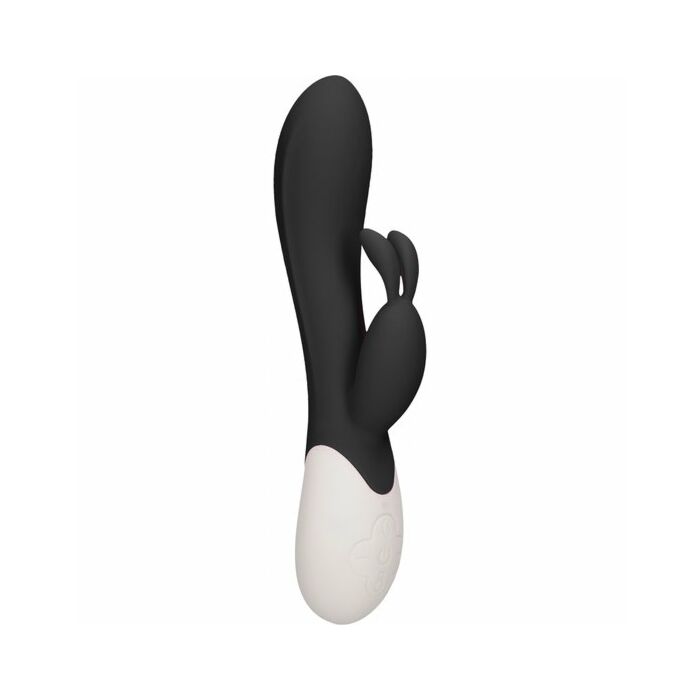Flame - wiederaufladbare Heizung G-Punkt Kaninchen Vibrator - schwarz